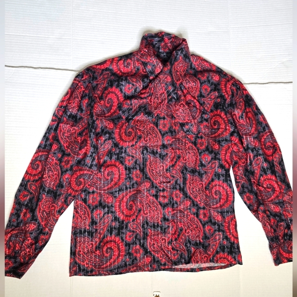 Breckenridge Petites Button Up Blouse